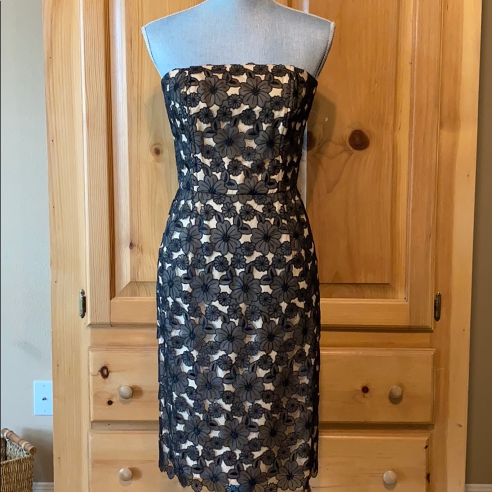 Mark Shale Black Floral Lace Dress 2